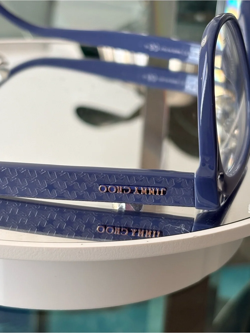 Jimmy Choo Star Embossed Optical Frames